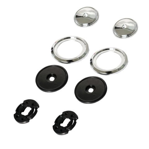GP GX MKS005 Uyumlu Motosiklet Kask Vizör Bağlantı Aparatı Gümüş
