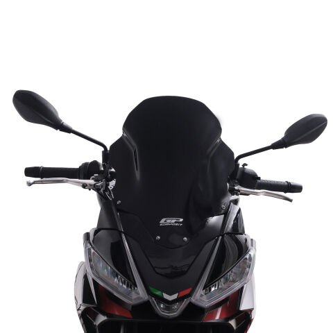 GP Kompozit Aprilia Tuono 660 Factory 2021-2024 Uyumlu Ön Cam Siyah