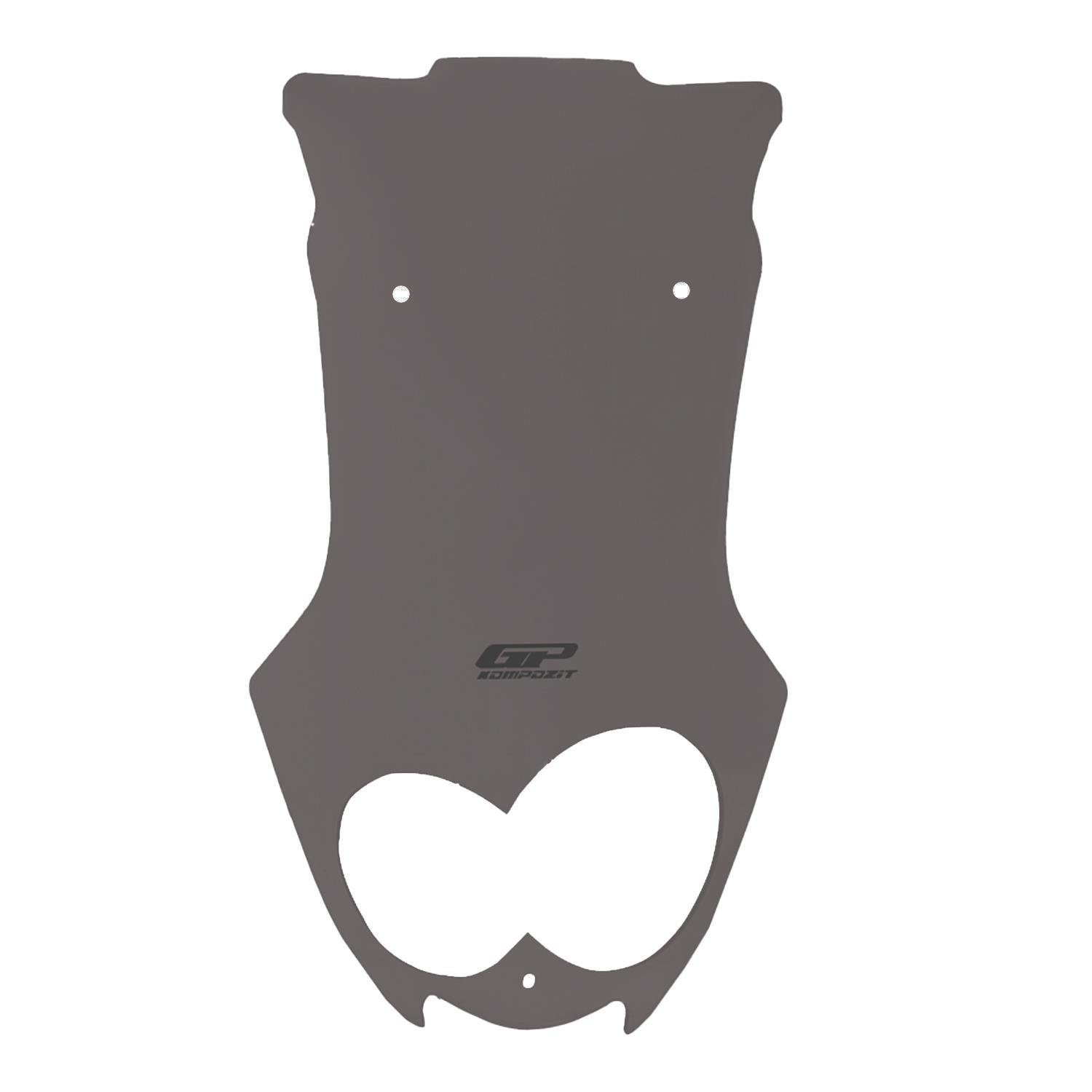 GP Kompozit Honda CRF250 / CRF300 Rally 2017-2025 Uyumlu Ön Cam Füme