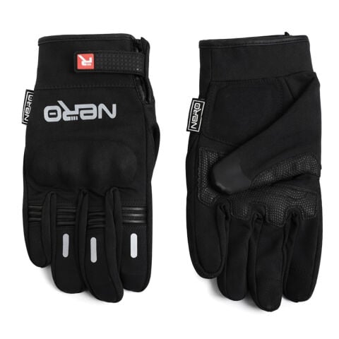 GP NERO ELD05 El üstü ve Avuç İçi Korumalı 4 Mevsim Motosiklet Eldiveni