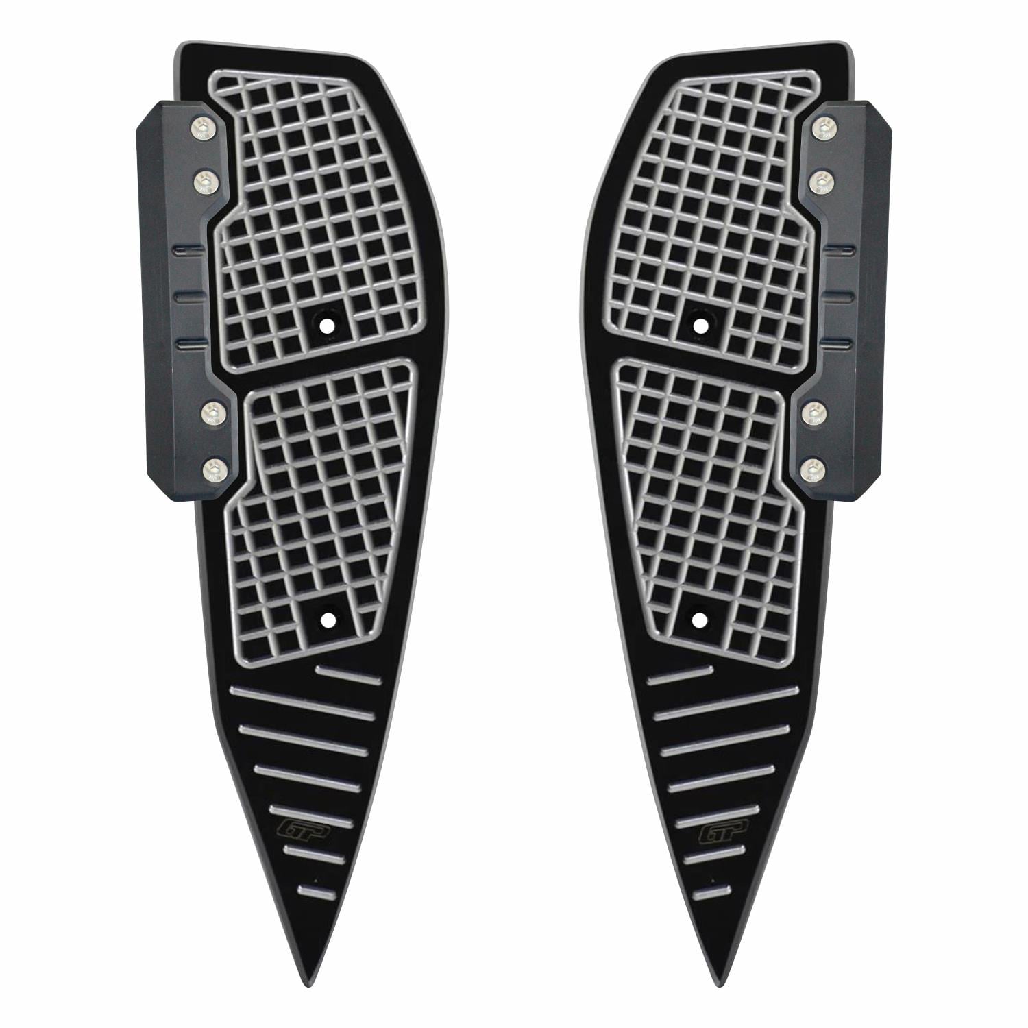 GP Kompozit Yamaha XMAX 250 Tech / Iron Max 2018-2026 Uyumlu Basamak Alüminyum Gri