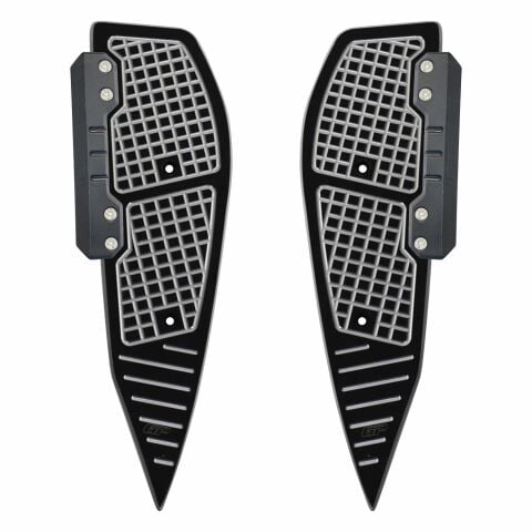 GP Kompozit Yamaha XMAX 250 Tech / Iron Max 2018-2025 Uyumlu Basamak Alüminyum Gri