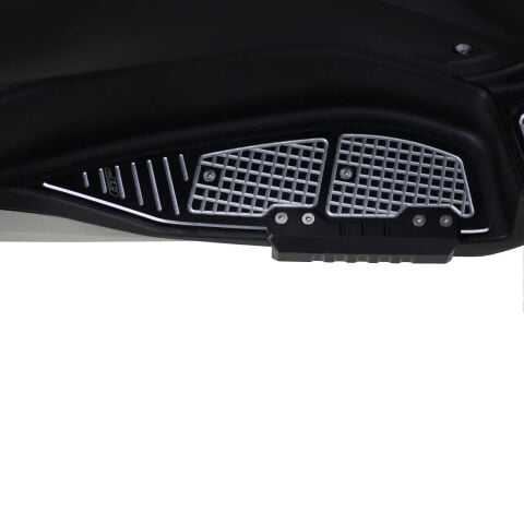GP Kompozit Yamaha XMAX 250 Tech / Iron Max 2018-2026 Uyumlu Basamak Alüminyum Gri