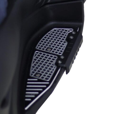 GP Kompozit Yamaha XMAX 250 Tech / Iron Max 2018-2025 Uyumlu Basamak Alüminyum Gri