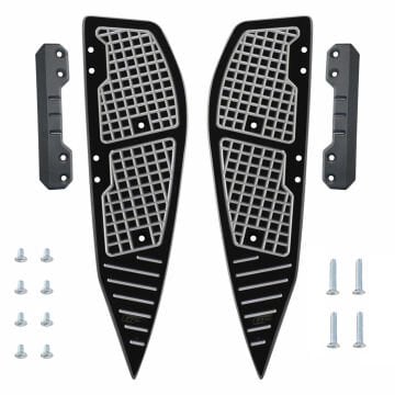 GP Kompozit Yamaha XMAX 250 Tech / Iron Max 2018-2025 Uyumlu Basamak Alüminyum Gri