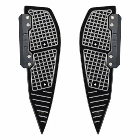 GP Kompozit Yamaha XMAX 250 Tech / Iron Max 2018-2026 Uyumlu Basamak Alüminyum Gri
