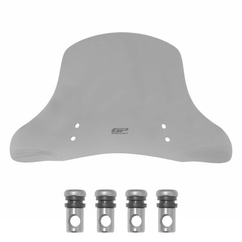 GP Kompozit Vespa GTV 300 2024 Uyumlu Ön Cam Füme