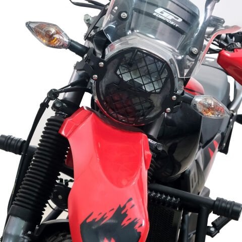 GP Kompozit Hero X-Pulse 200 2020-2024 Uyumlu Far Koruma Siyah