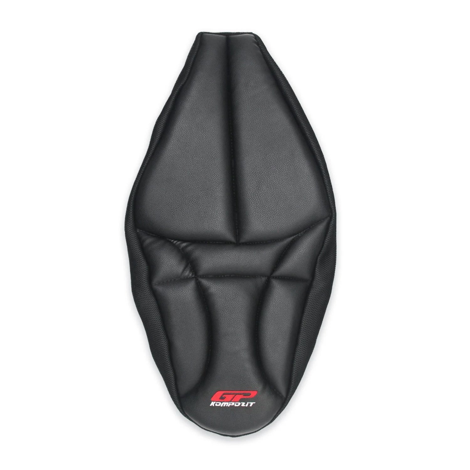 GP Kompozit Voge SR1 2023-2025 Uyumlu Fileli Motosiklet Konfor Sele Kılıfı Siyah