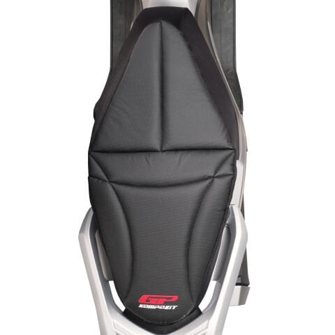 GP Kompozit Voge SR1 2023-2025 Uyumlu Fileli Motosiklet Konfor Sele Kılıfı Siyah
