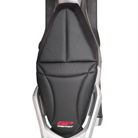 GP Kompozit Voge SR1 2023-2025 Uyumlu Fileli Motosiklet Konfor Sele Kılıfı Siyah