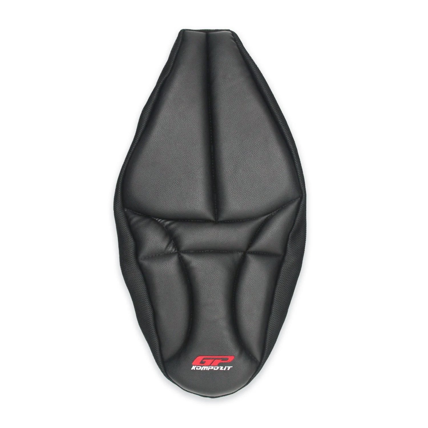 GP Kompozit Yamaha MT-07 Tracer 2016-2024 Uyumlu Fileli Motosiklet Konfor Sele Kılıfı Siyah