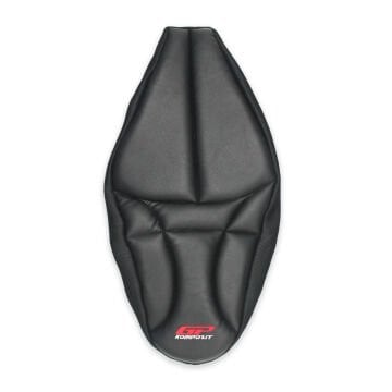 GP Kompozit Yamaha MT-07 Tracer 2016-2024 Uyumlu Fileli Motosiklet Konfor Sele Kılıfı Siyah