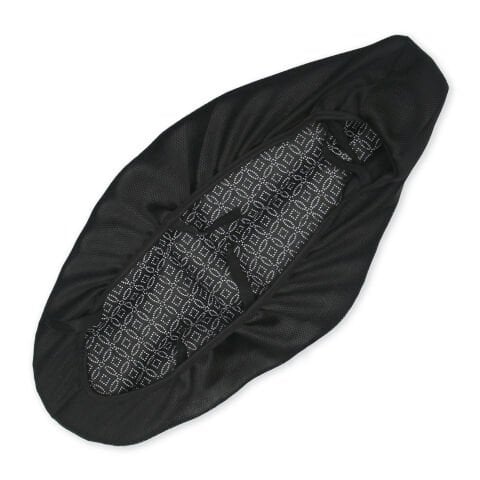 GP Kompozit Yamaha MT-07 Tracer 2016-2024 Uyumlu Fileli Motosiklet Konfor Sele Kılıfı Siyah