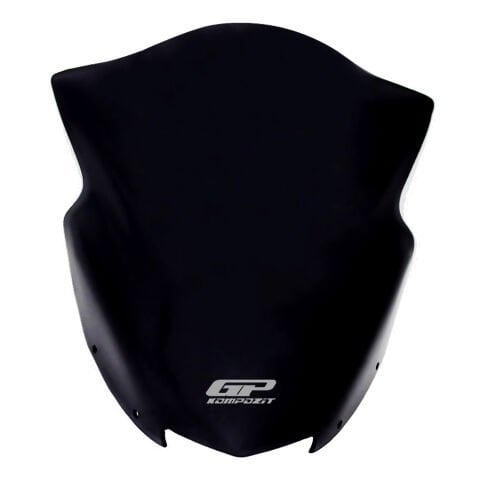 GP Kompozit Bajaj Dominar 250 / 400 2017-2026 Uyumlu Kısa Ön Cam Siyah