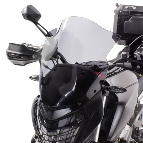GP Kompozit Bajaj Dominar 250 / 400 2017-2026 Uyumlu Kısa Ön Cam Siyah