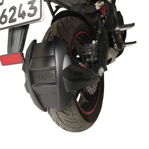GP Kompozit Kawasaki Versys 650 2009-2025 Uyumlu Arka Çamur Sıyırıcı Siyah