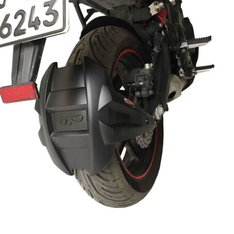 GP Kompozit Kawasaki Versys 650 2009-2025 Uyumlu Arka Çamur Sıyırıcı Siyah