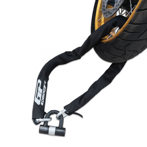 GP Kompozit Universal 2 mt 13 mm Motosiklet Zinciri ve Kilidi