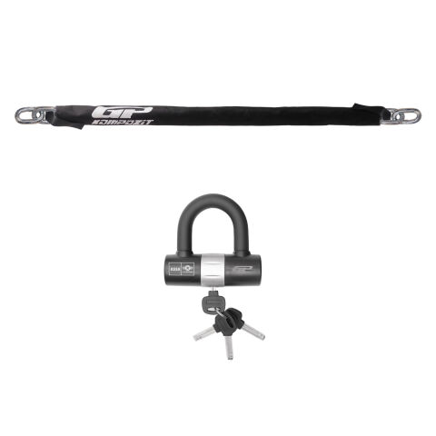 GP Kompozit Universal 2 mt 13 mm Motosiklet Zinciri ve Kilidi