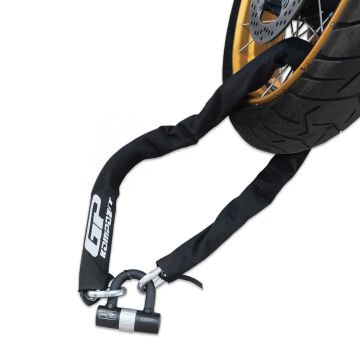 GP Kompozit Universal 1.5 mt 13 mm Motosiklet Zinciri ve Kilidi