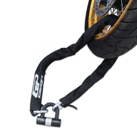GP Kompozit Universal 1.5 mt 13 mm Motosiklet Zinciri ve Kilidi