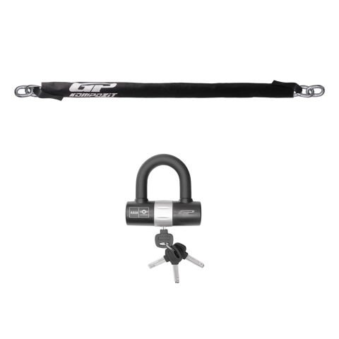GP Kompozit Universal 2 mt 10 mm Motosiklet Zinciri ve Kilidi