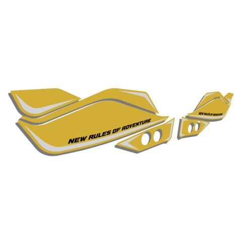 GP Kompozit Zontes ZT250T-G 2026 Uyumlu Elcik Sticker Bronz