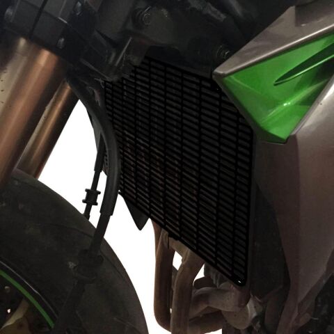 GP Kompozit Kawasaki Z 1000 2013-2018 Uyumlu Radyatör Koruma Siyah