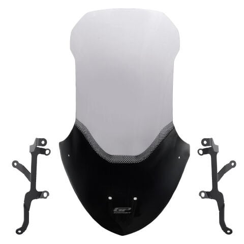 GP Kompozit SYM Jet 14 Evo 2025 Uyumlu Ön Cam Füme