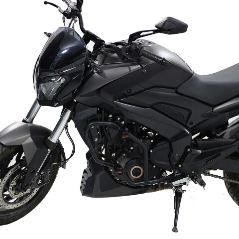 GP Kompozit Bajaj Dominar 250 / 400 2020-2026 Uyumlu Motor Koruma Demiri Siyah