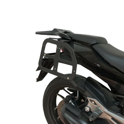 GP Kompozit Bajaj Dominar 400 2017-2019 Uyumlu Yan Çanta Demiri Siyah