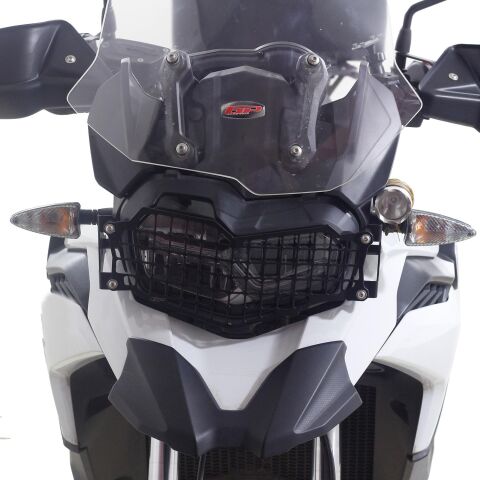 GP Kompozit BMW F 750 GS 2018-2024 Uyumlu Far Koruma Siyah