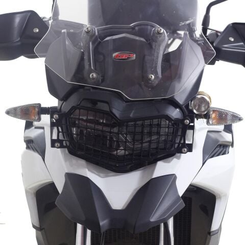 GP Kompozit BMW F 750 GS 2018-2024 Uyumlu Far Koruma Siyah