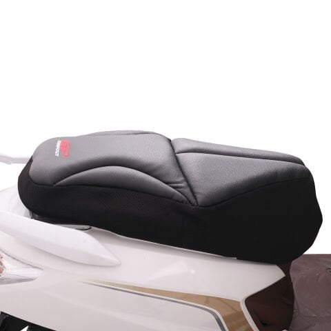 GP Kompozit Hero DASH 125 2022-2025 Uyumlu Fileli Motosiklet Konfor Sele Kılıfı Siyah