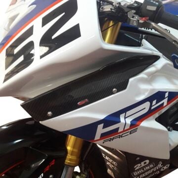 GP Kompozit BMW S 1000 RR 2015-2018 Uyumlu Sağ Sol Rüzgarlık Karbon Fiber