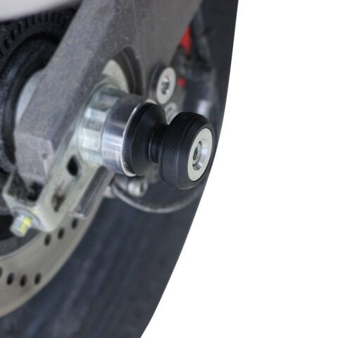 GP Kompozit Ducati Monster 821 2016-2020 Uyumlu Ön Arka Aks Koruma Takımı Siyah