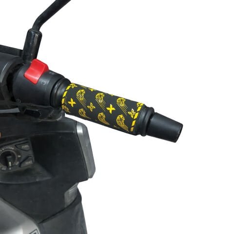 GP Kompozit ELC002 Universal 5 Kademeli Isıtmalı Motosiklet Elcik Seti