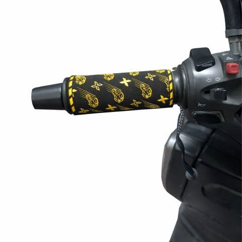 GP Kompozit ELC002 Universal 5 Kademeli Isıtmalı Motosiklet Elcik Seti