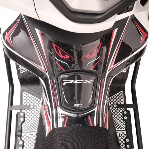 GP Kompozit Honda PCX 125 / 150 2025 Uyumlu Full Tank Pad Seti Kırmızı