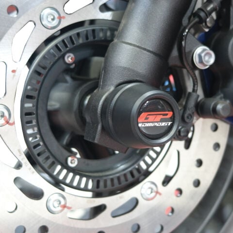 GP Kompozit Honda Forza 250 2018-2026 Uyumlu Ön Aks Koruma Takozu Siyah
