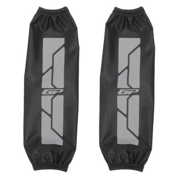 GP Kompozit Universal 30 cm Motosiklet Amortisör Çorabı Siyah