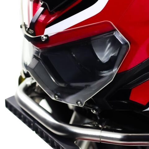 GP Kompozit Honda Africa Twin CRF1100L L1 2020-2023 Uyumlu Far Koruma Şeffaf