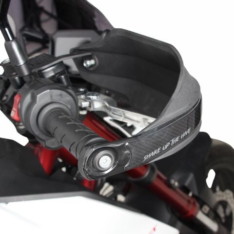 GP Kompozit Honda CB750 Hornet 2023-2026 Uyumlu Plastik Elcik Koruma Siyah