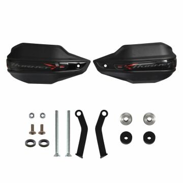 GP Kompozit Honda CB750 Hornet 2023-2024 Uyumlu Plastik Elcik Koruma Siyah