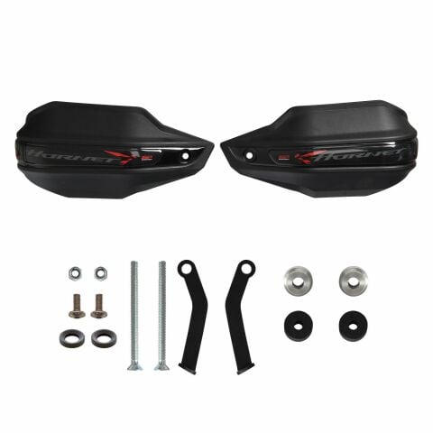 GP Kompozit Honda CB750 Hornet 2023-2024 Uyumlu Plastik Elcik Koruma Siyah