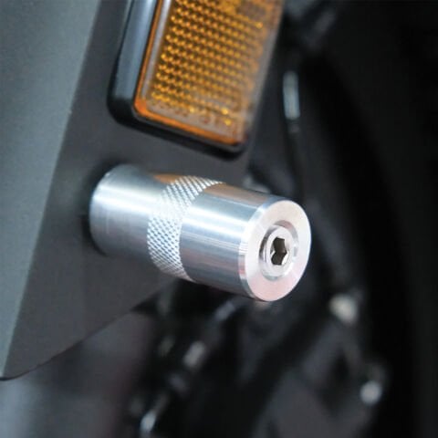 GP Kompozit Honda ADV 350 2023-2026 Uyumlu Sis Farı Bağlantı Aparatı Gri