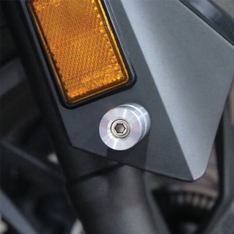 GP Kompozit Honda ADV 350 2023-2026 Uyumlu Sis Farı Bağlantı Aparatı Gri