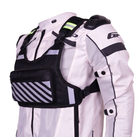 GP Kompozit CNT001 Suya Dayanıklı Reflektörlü Motosiklet Göğüs Çantası