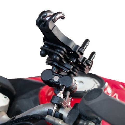 GP Kompozit TTR13 Universal Gidon Bağlantılı Titreşim Modüllü Telefon Tutucu Siyah